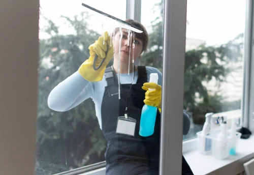 Nettoyage de vitres intérieures et extérieures à Menet